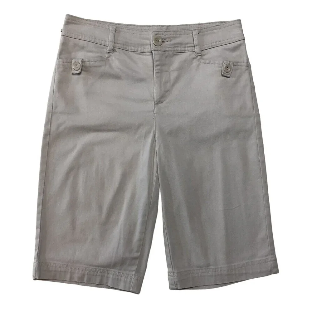 St Johns Bay Walking Shorts Womens 4 Used Casual